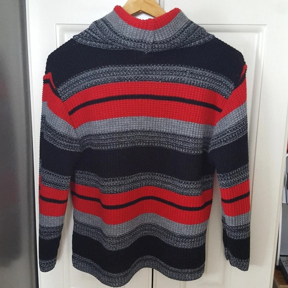 MKM Designs Cowl Neck Striped Sweater - Picture 5 of 7